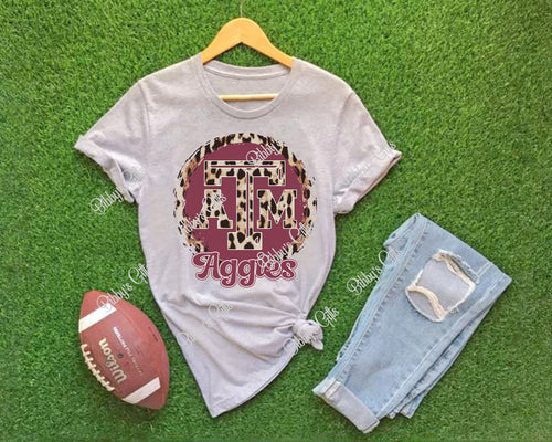 Aggies Leopard-Football-PNG Digital Download