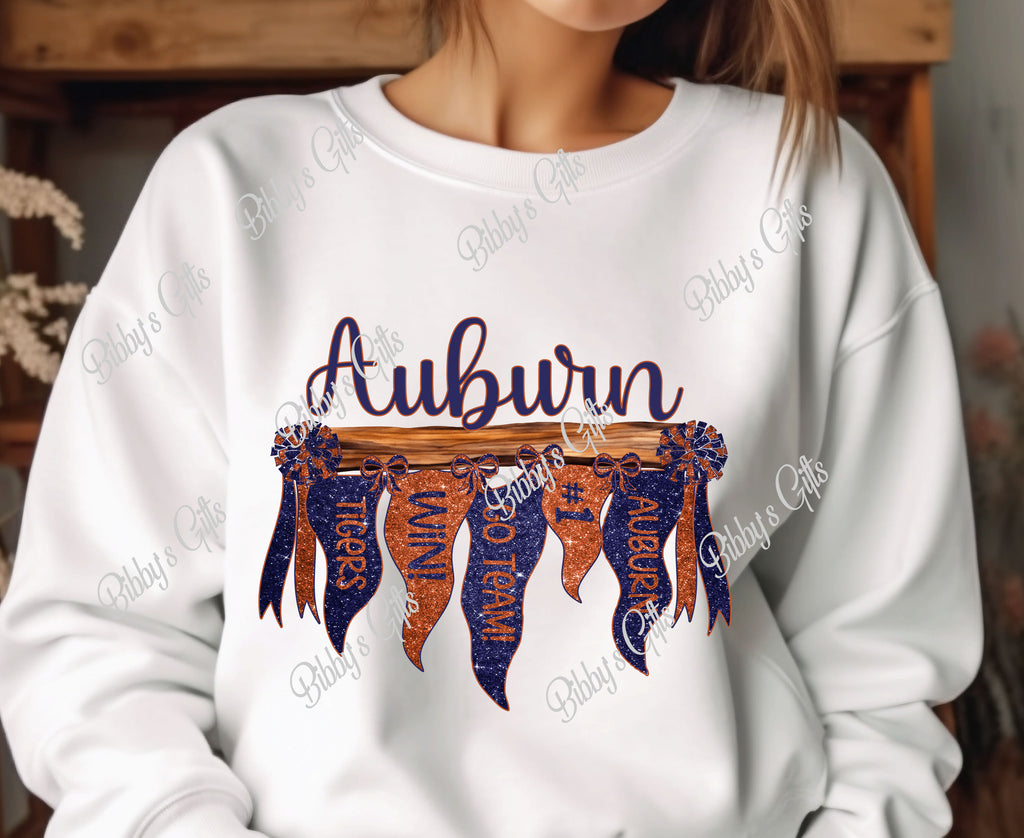 Team Banner-Auburn-PNG Digital Download