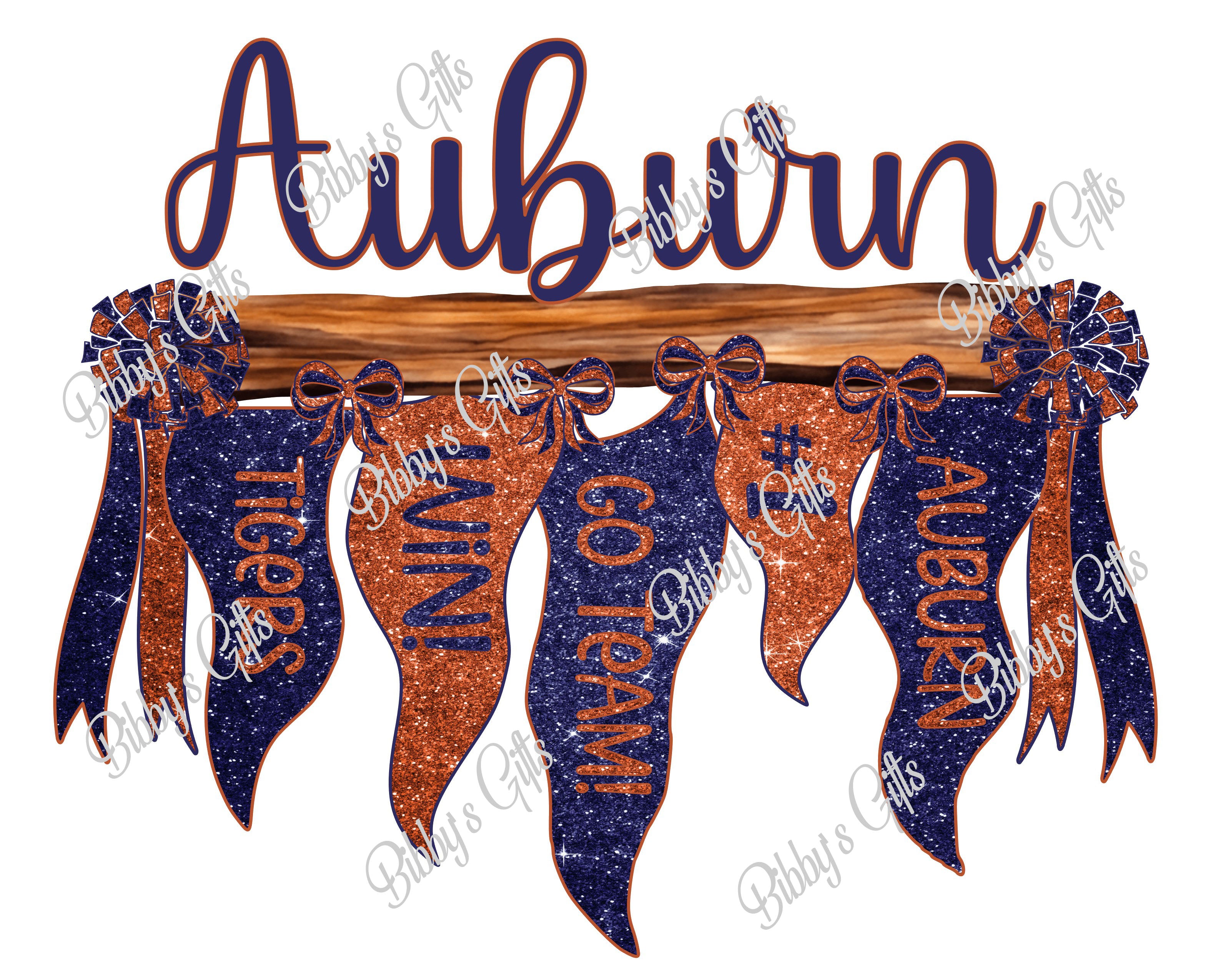 Team Banner-Auburn-PNG Digital Download