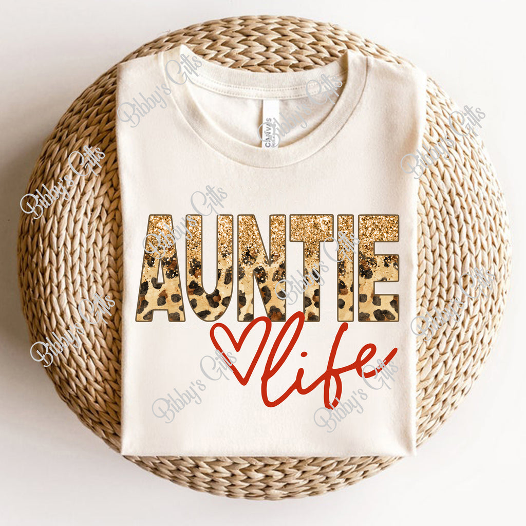Auntie Life Leopard-PNG Digital Download