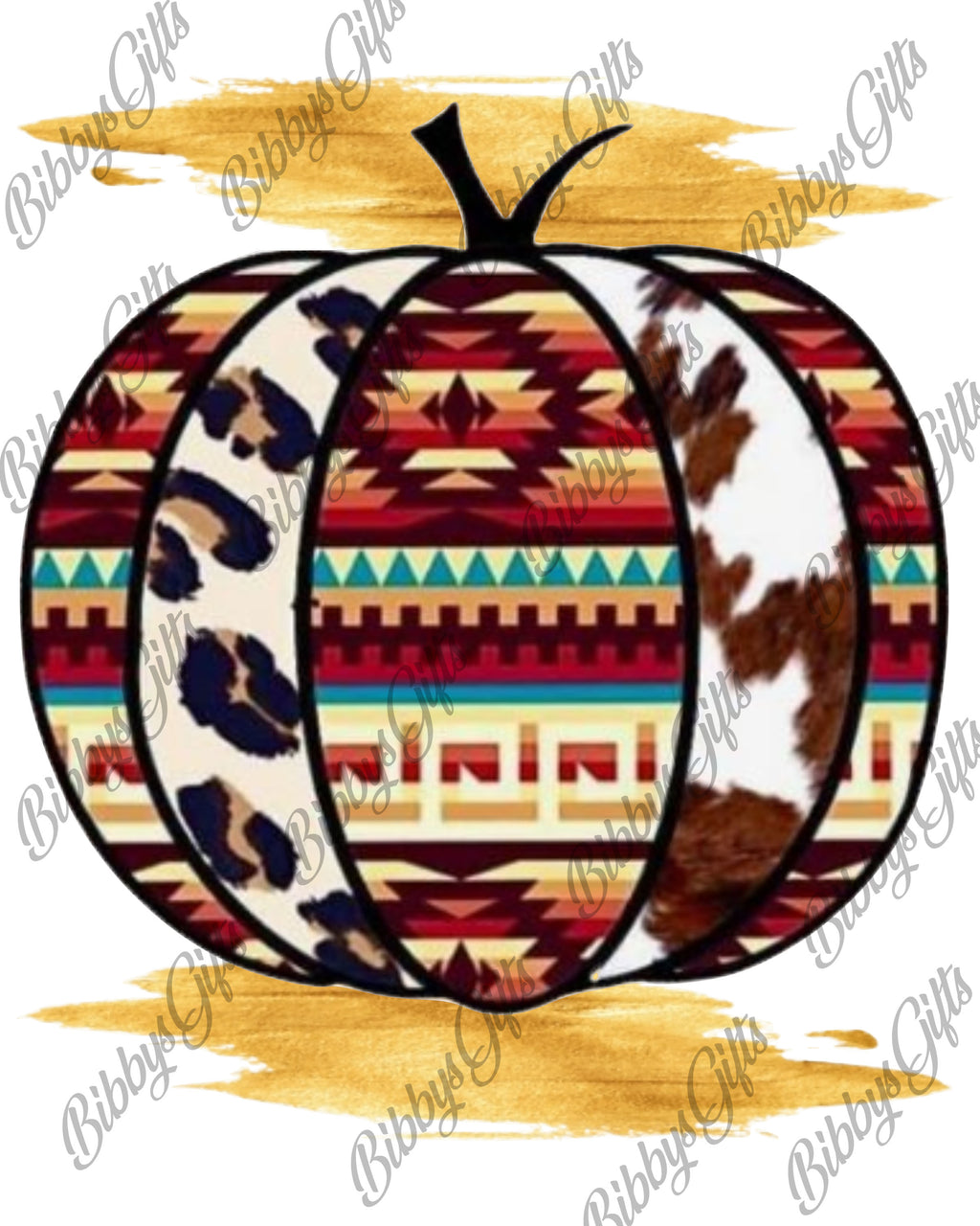 Aztec Pumpkin-PNG Digital Download