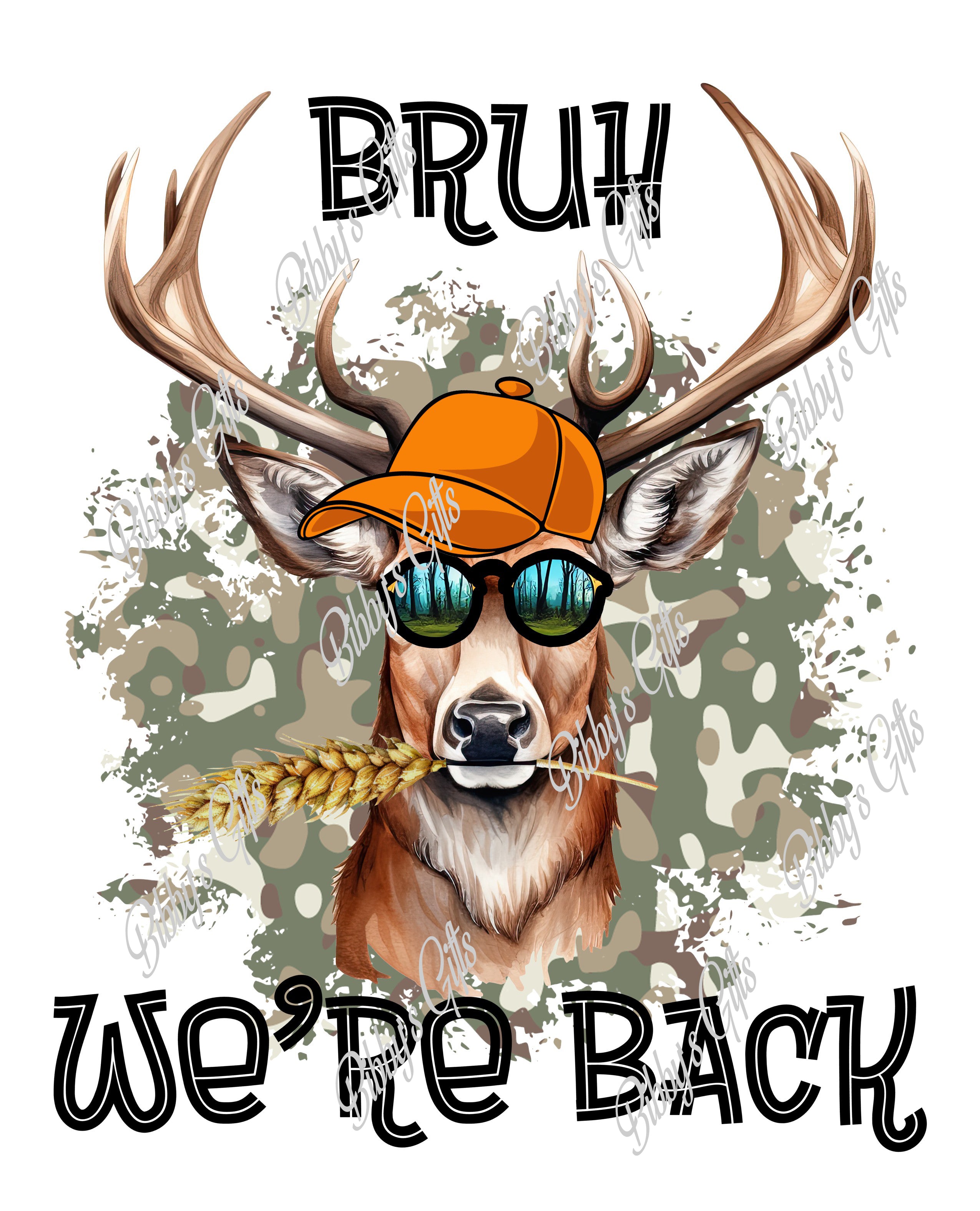 Bruh We're Back-PNG Digital Download