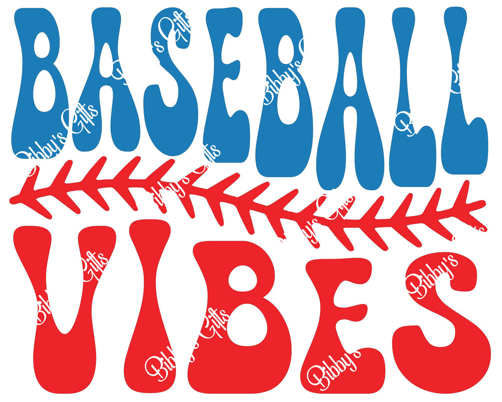Baseball Vibes-PNG Digital Download
