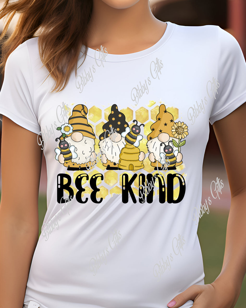 Bee Kind Gnome-PNG Digital Download