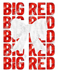 Big Red-Bow-PNG Digital Download