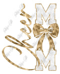 Cheer Mom Gold-PNG Digital Download