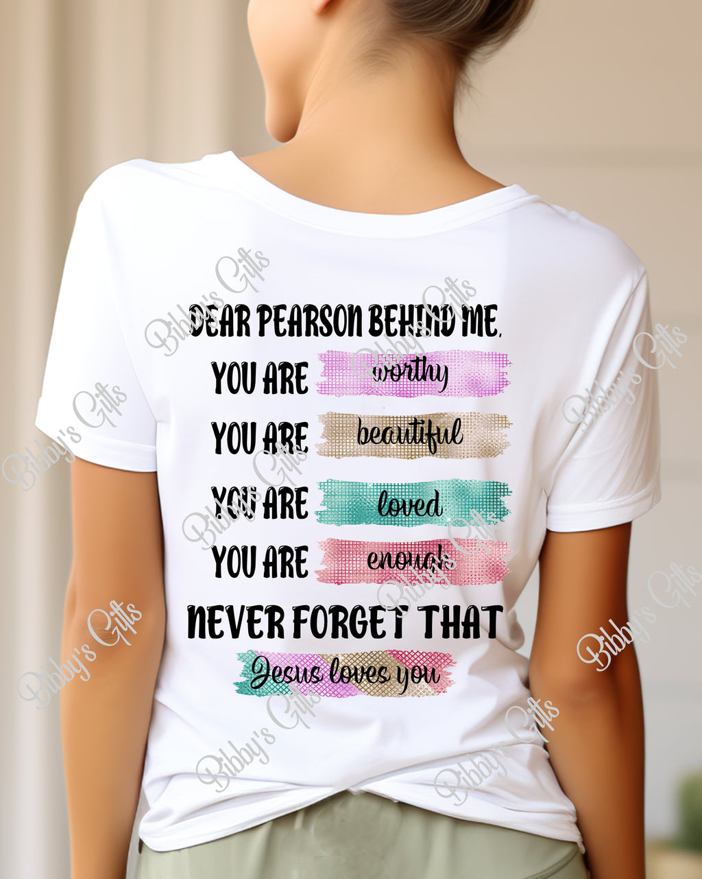 Dear Person Behind Me-PNG Digital Download