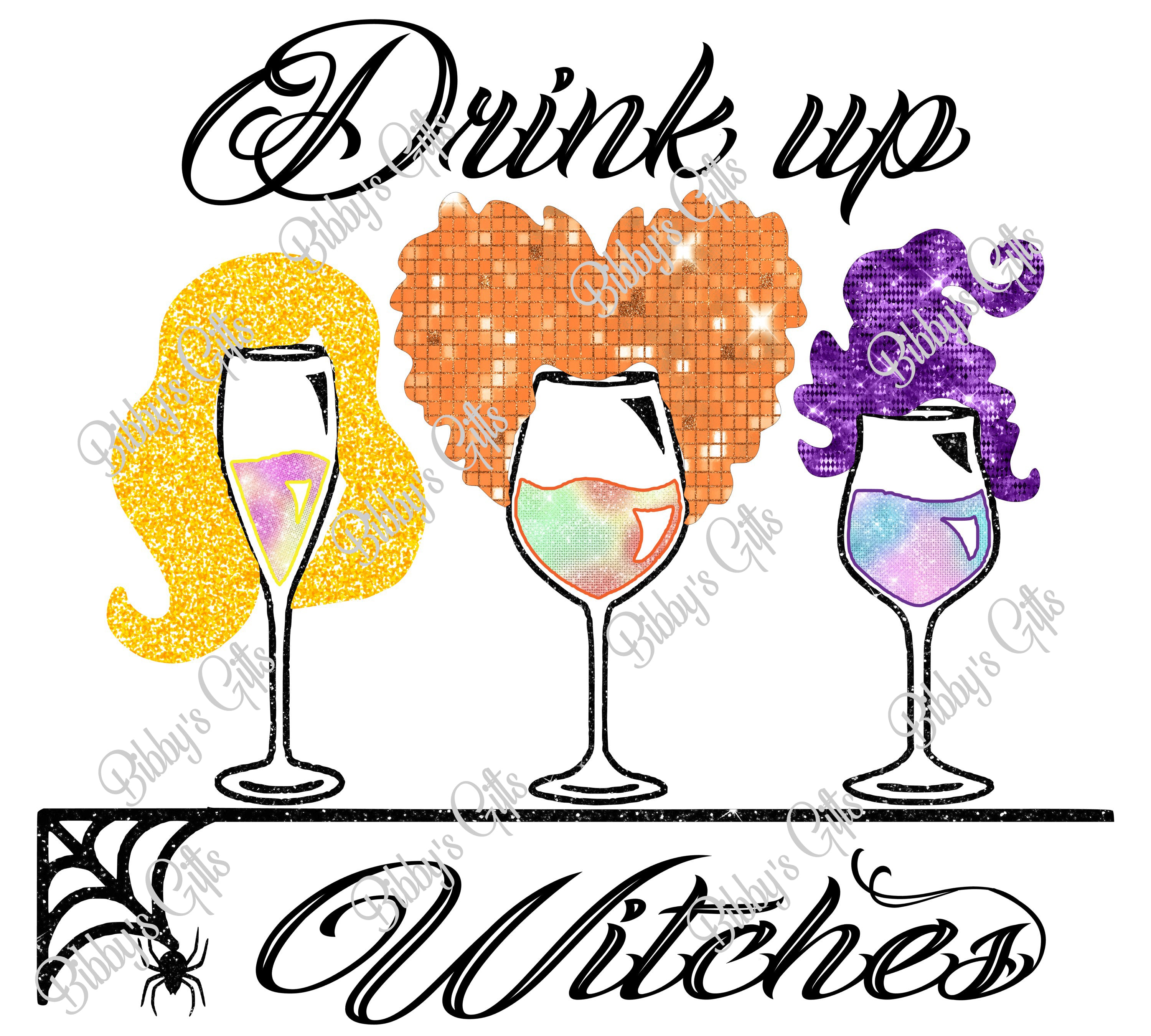 Drink Up Witches-Hocus Pocus-PNG Digital Download