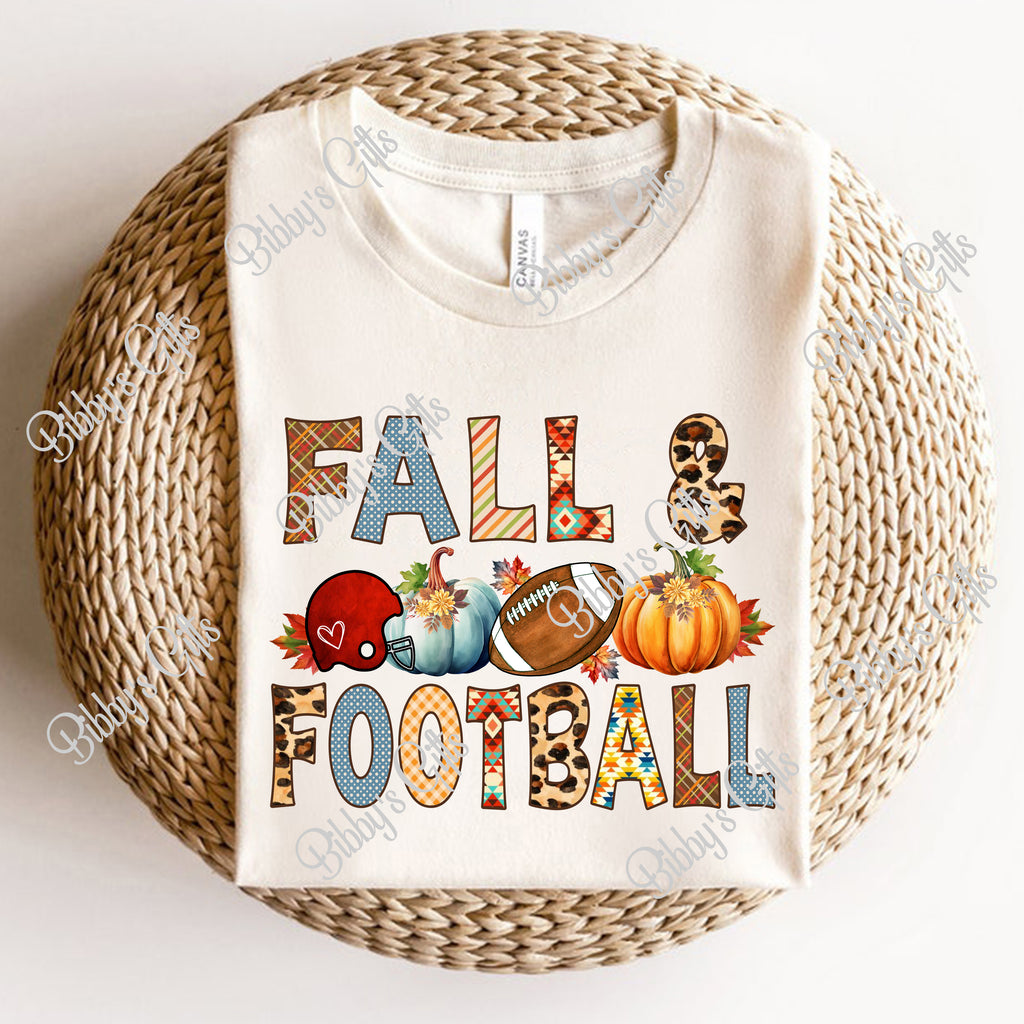 Fall & Football-PNG Digital Download