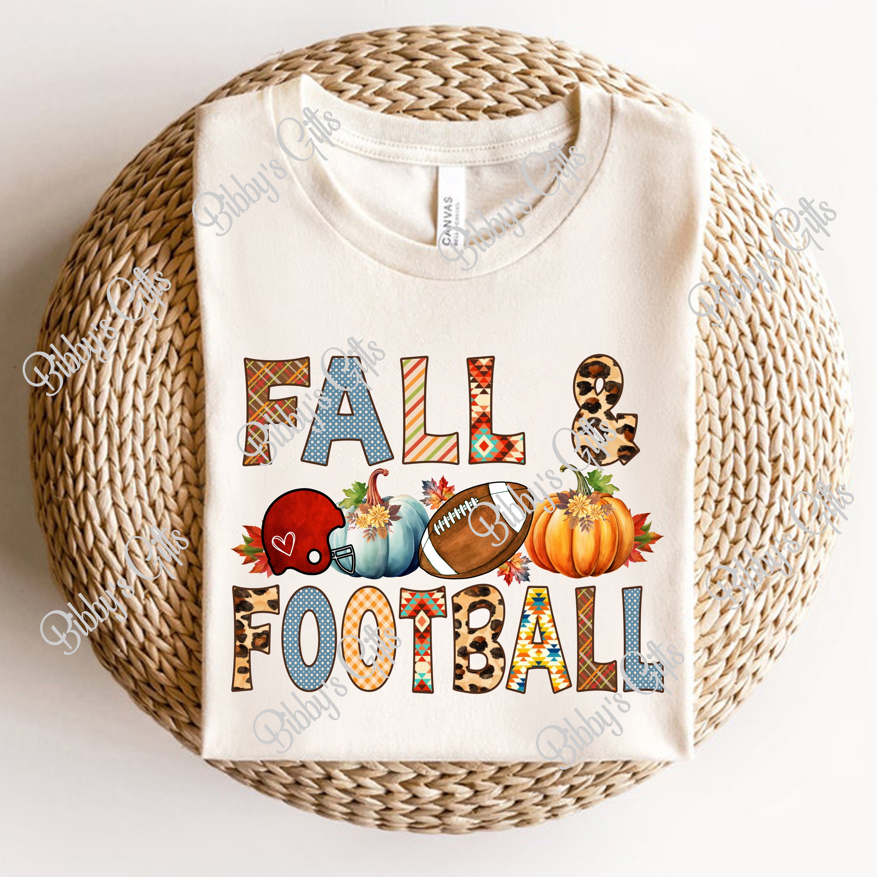 Fall & Football-PNG Digital Download