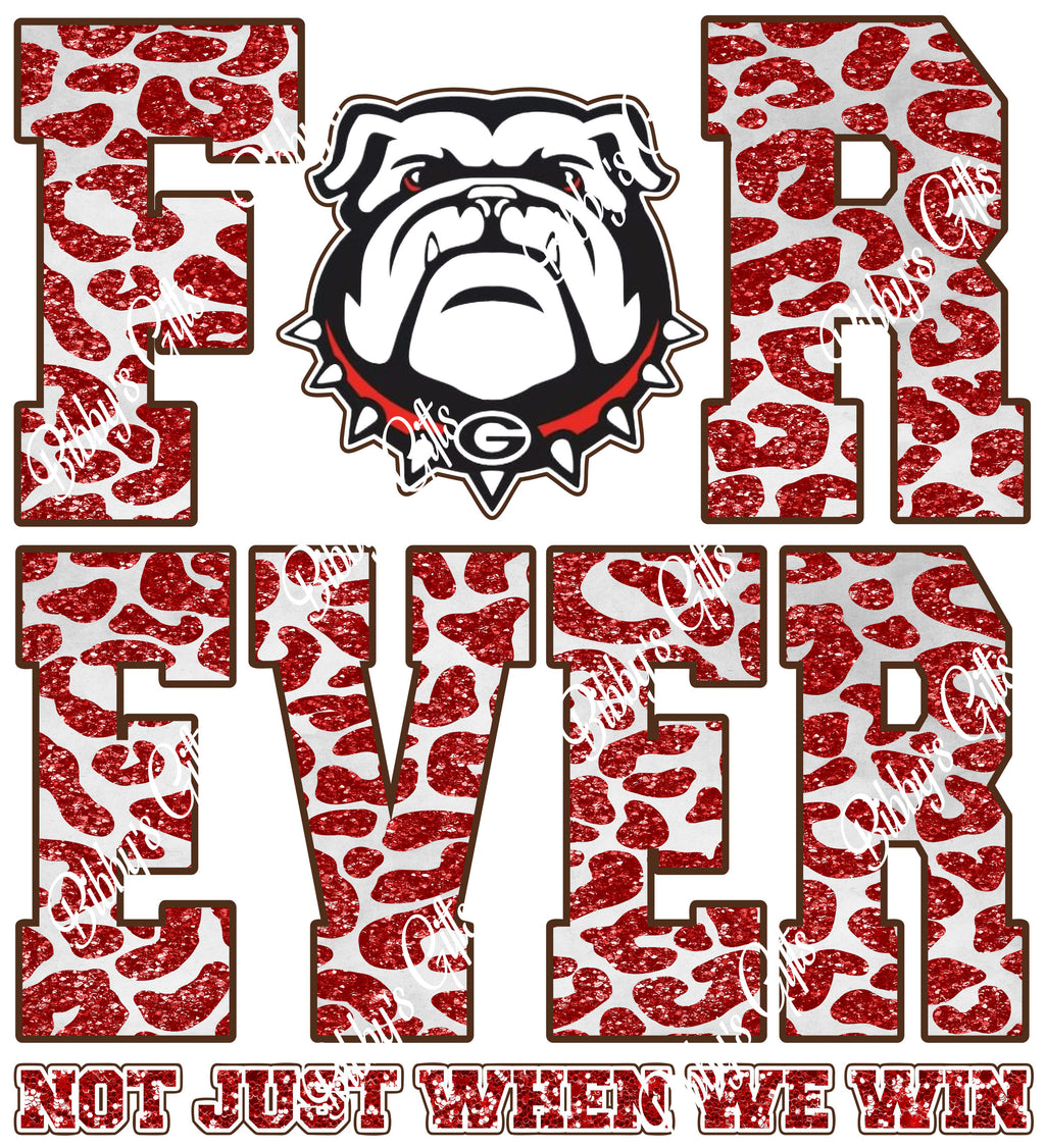 Forever-Bulldogs-PNG Digital Download