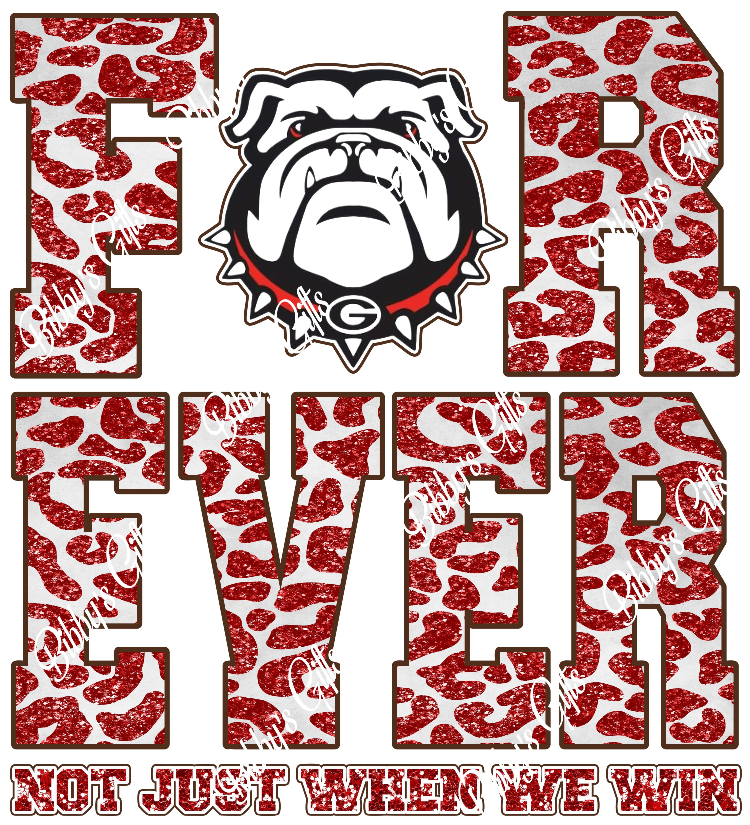 Forever-Bulldogs-PNG Digital Download