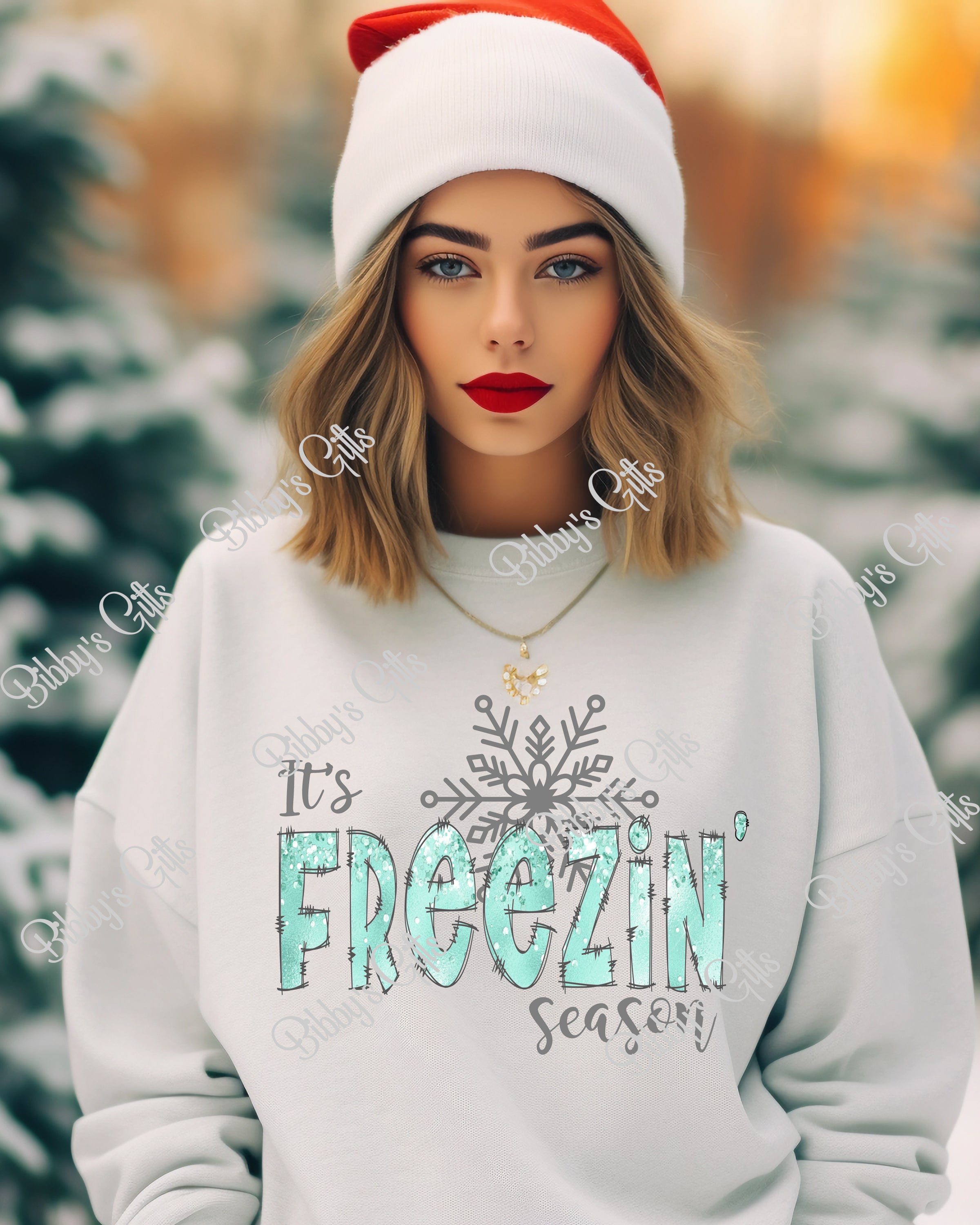 Freezin' Season-PNG Digital Download