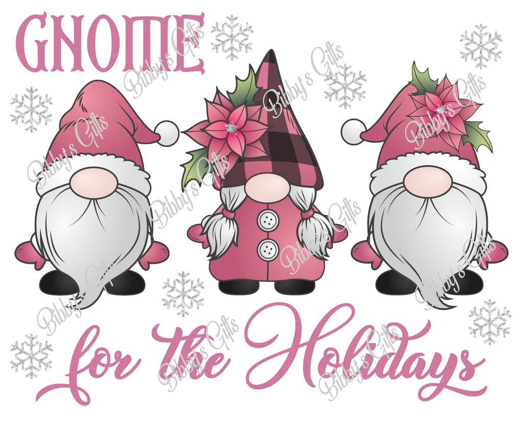 Gnome for the Holidays-Georgia-PNG Digital Download