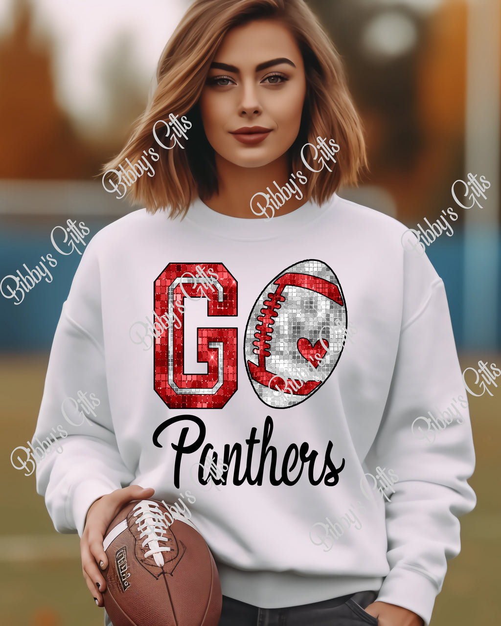 GO Panthers-Football-PNG Digital Download