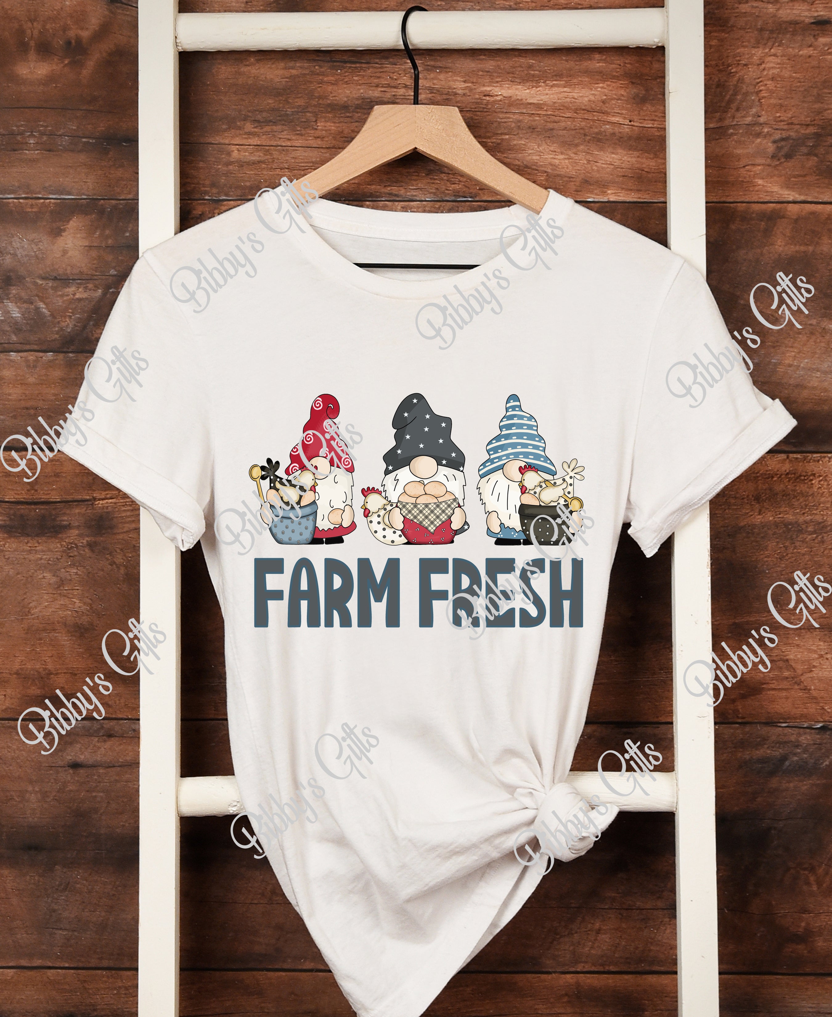 Gnome Farm Fresh-PNG Digital Download