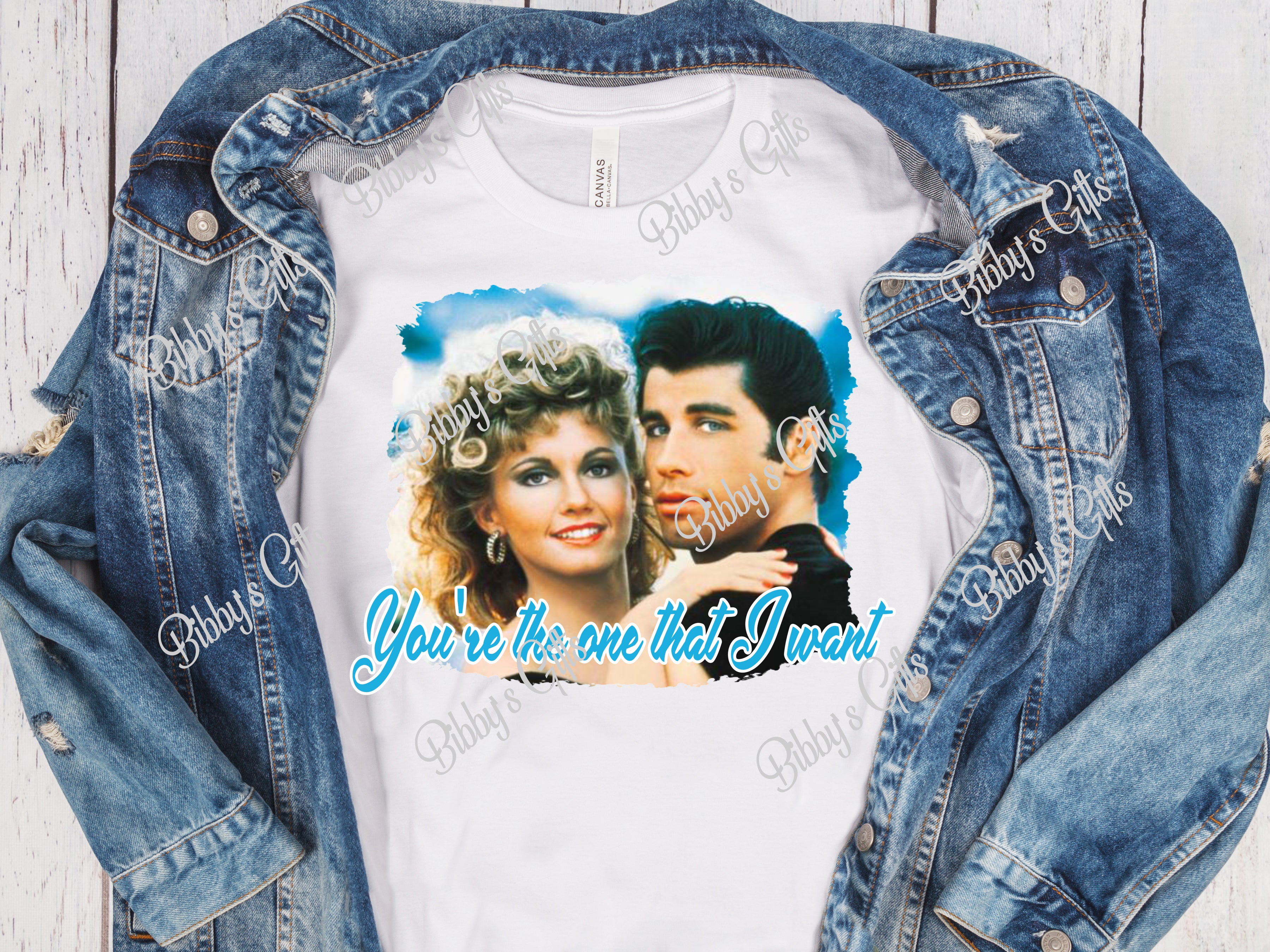 Grease You're the one that I Want-PNG Digital Download