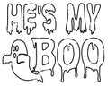He's my Boo-PNG Digital Download