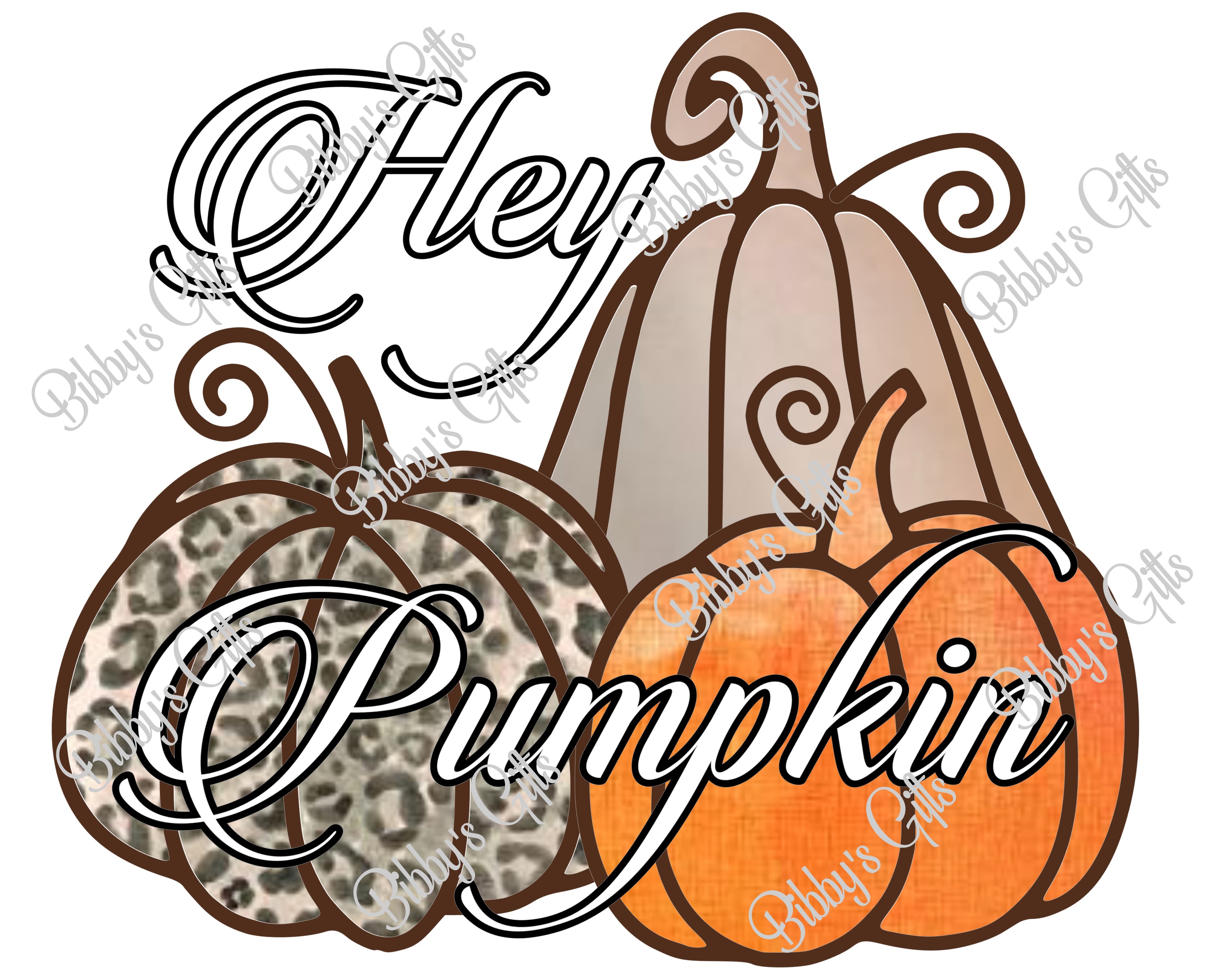 Hey Pumpkin-PNG Digital Download
