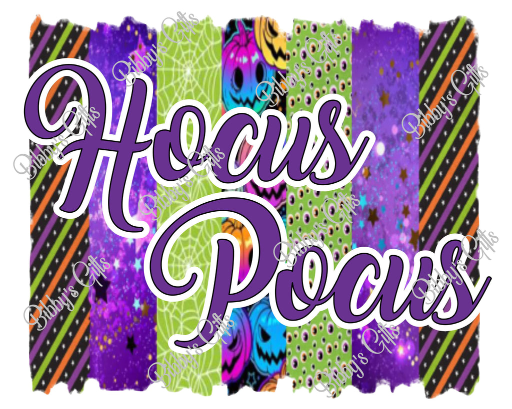 Hocus Pocus Brushstrokes-PNG Digital Download