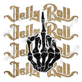 Jelly Roll Skeleton Hand-PNG Digital Download