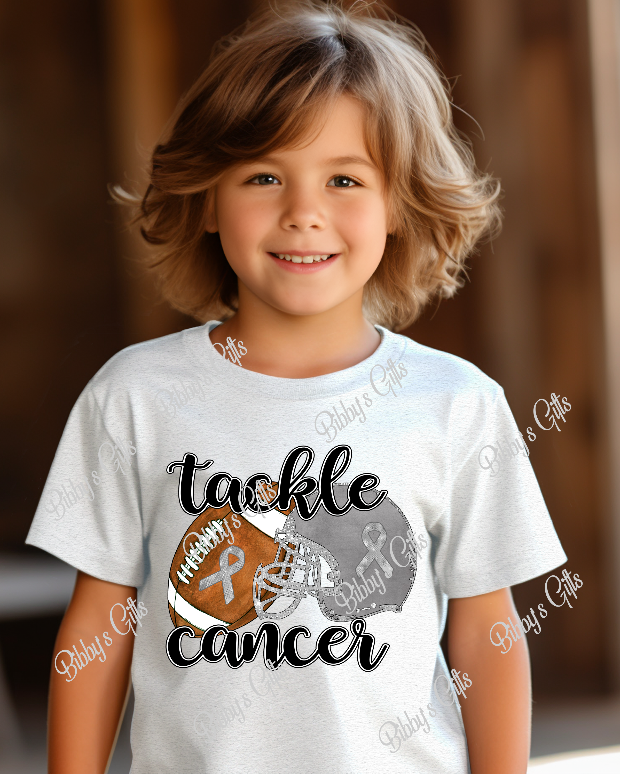 Tackle Cancer-Football-PNG Digital Download (Copy)