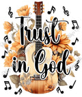 Trust in God Guitar-PNG Digital Download