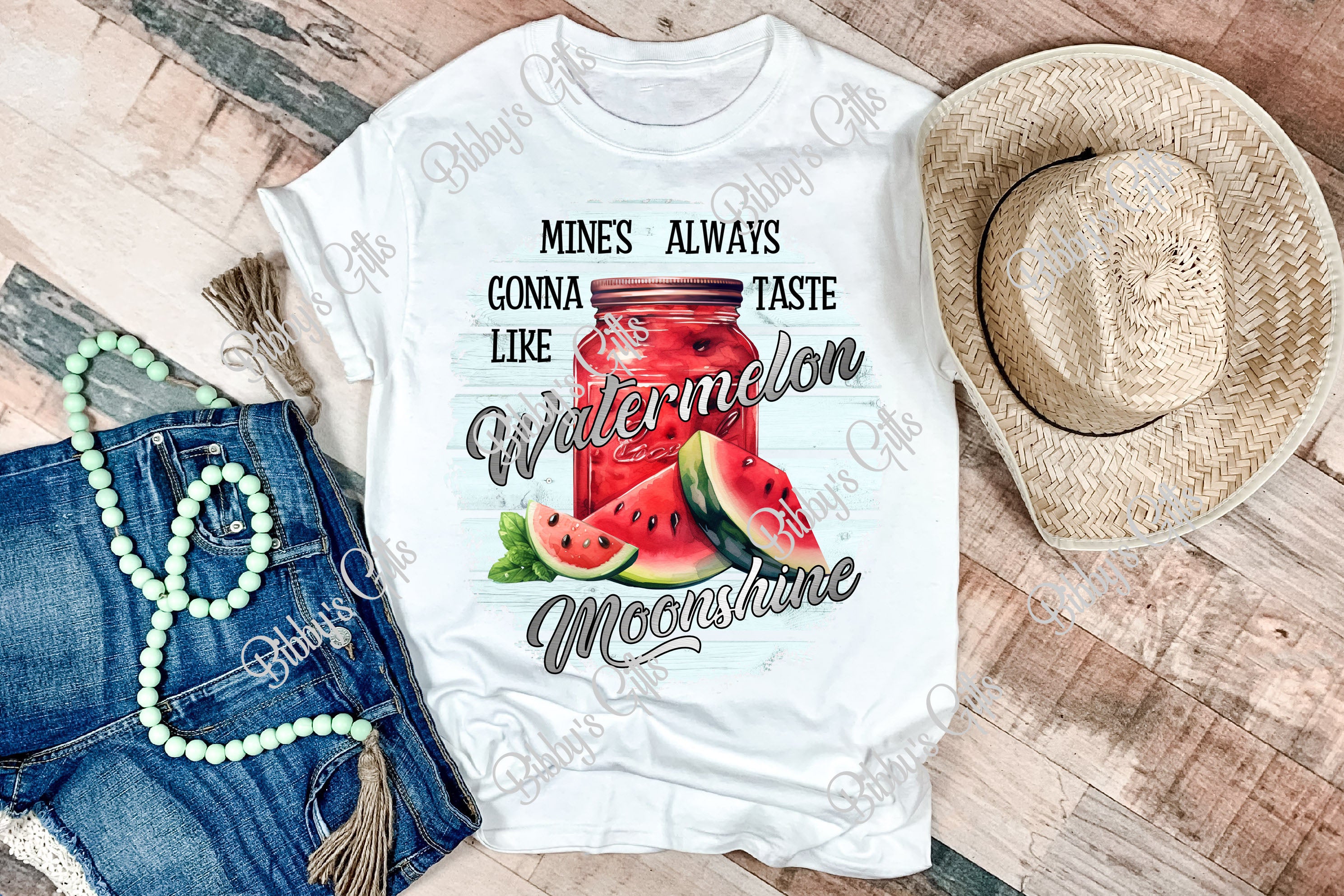 Watermelon Moonshine-PNG Digital Download